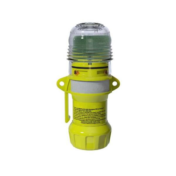 LEDPEF35002 Moflash LED-P-EF350-02 LED E-flare 350 Portable Fl. Beacon RED for 4 x1,5v AA-cell batt. (not included)